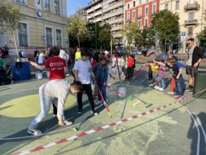 desequilibrio pittura piazza sicilia 13 ott 2024